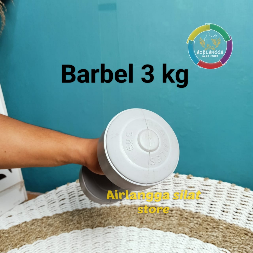 barbel 3kg barbel PVC barbel 3 kg dumbel 3 kg