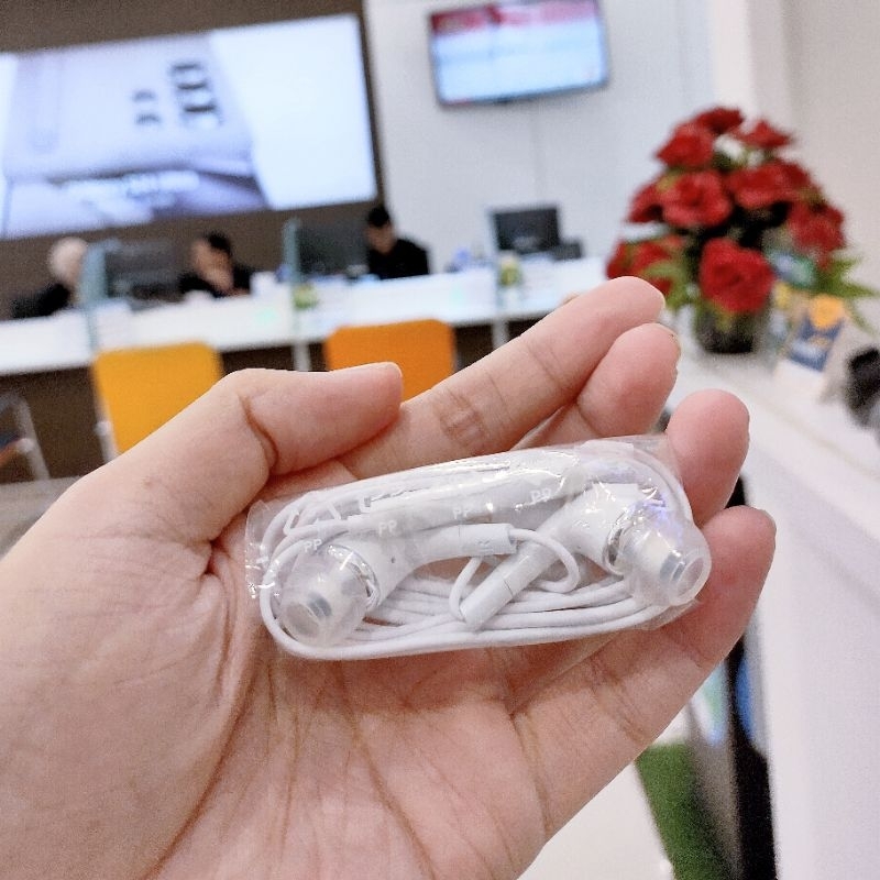 Headset Karet Earbuds Samsung 100% Original [JASTIP SAMSUNG CENTER TASIKMALAYA]