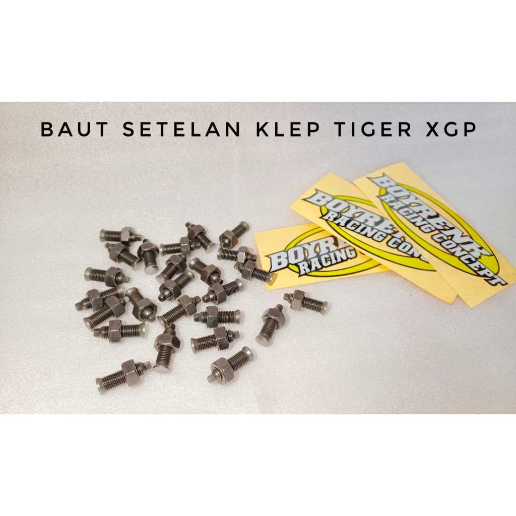 BAUT MUR SETELAN KLEP TIGER XGP