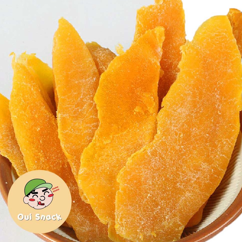 

BAYAR DITEMPAT Manisan Mangga Madu Thailand Mangga Kering 15gr Oui Snack