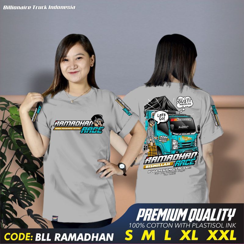 Kaos Truck Edisi Ramadhan / Kaos Truck Keren / Kaos Truck Kekinian / Billionaire Truck