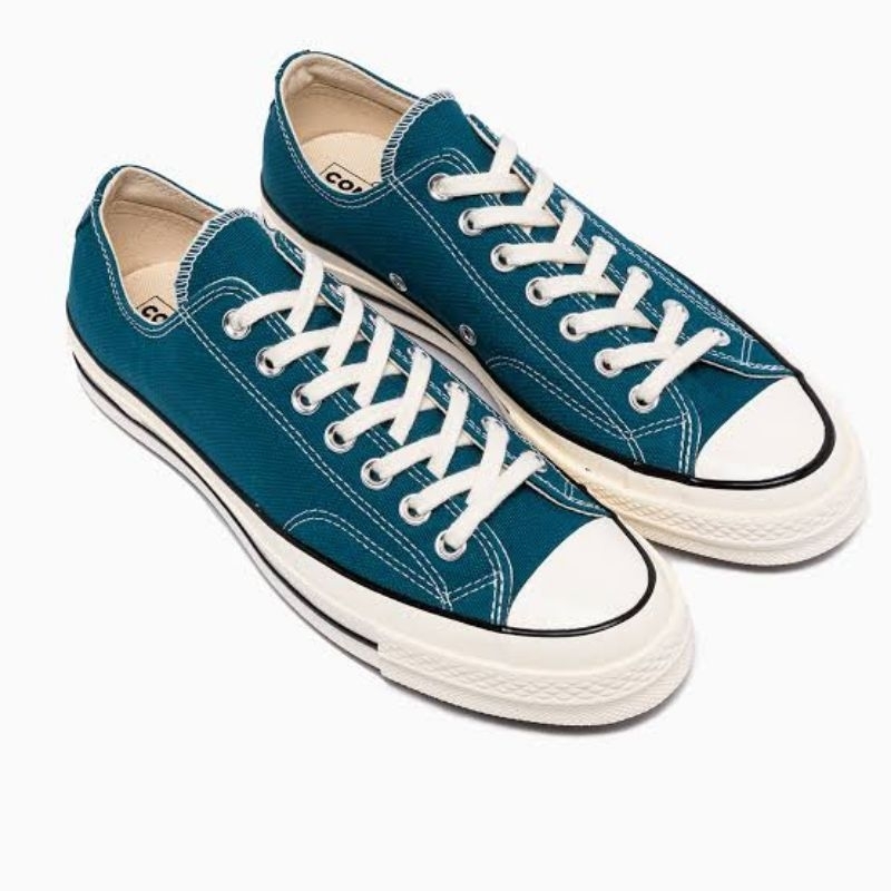 CONVERSE CHUCK 70s Ox Teal Universe Egret Black A05585C ORIGINAL RESMI