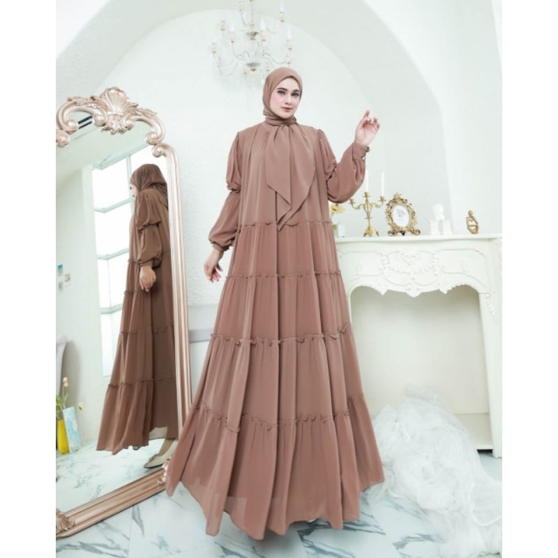 Terbaru Karina Set Series Original By Avrilia Hijab / Gamis Set Terbaru / Gamis Cantik