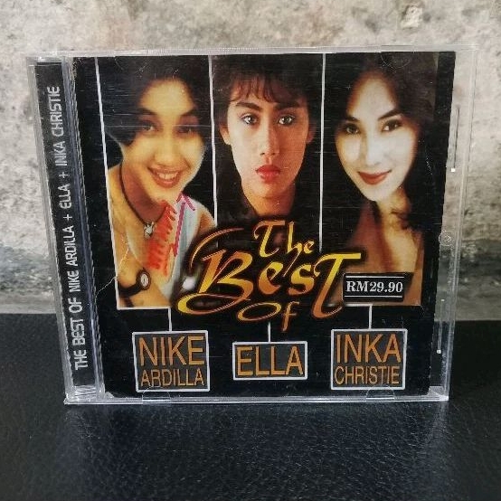 CD musik Nike Ardilla - The Best Of VG- Press Malaysia CD Pop
