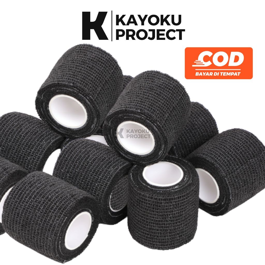 Wrist Tape Perban Jari Finger Tape Perban Pelindung Jari Olahraga Sport Tape / Perban Elastis Jari S