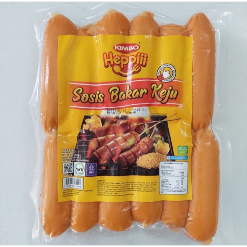 

KIMBO HEPPII SOSBAK MINI KEJU 500 gram