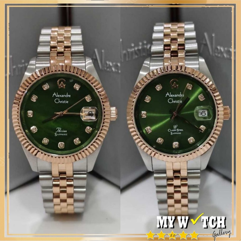 [ SATUAN / COUPLE ] Jam Tangan Alexandre Christie / Alexander Couple AC 5013 Original