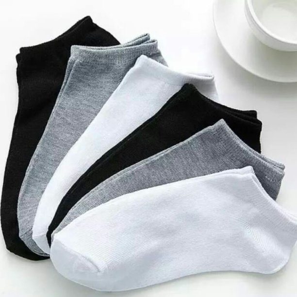 xah Kaos Kaus Kos Koas Kaki Pendek Cowok Pria Semata Kaki Ankle Angkle Import Murah Polos