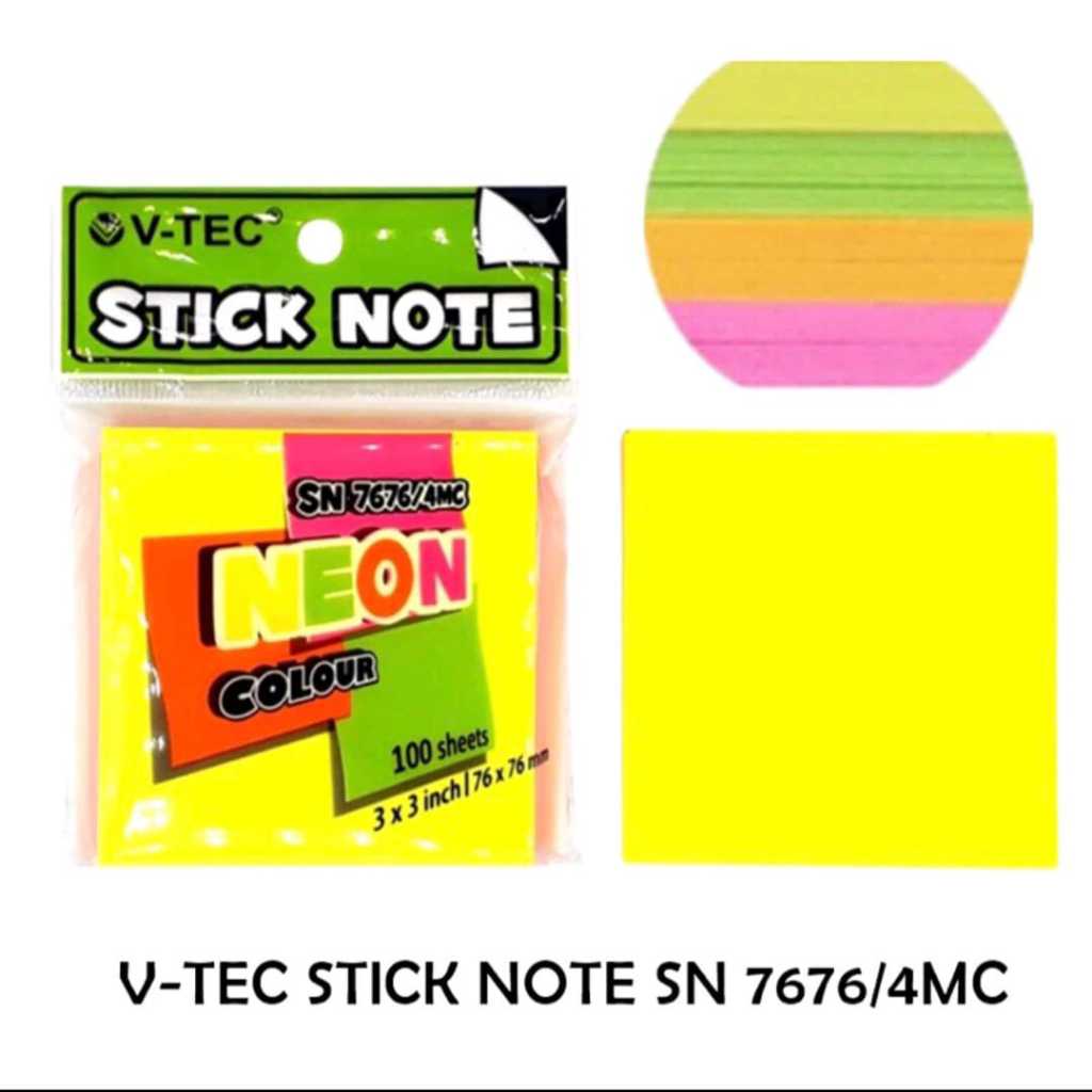 

STICK NOTE MEREK JOYKO VTECH UKURAN 76x76 MM MERK BIG TERMURAH TERLARIS