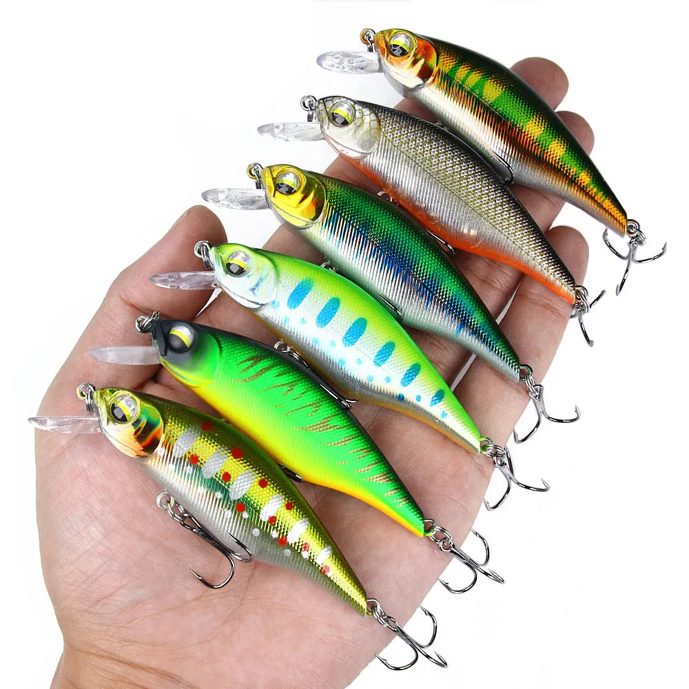 Umpan Casting Minnow Floating Lure Suspend 9cm 12gr untuk hampala dan predator laut MI144