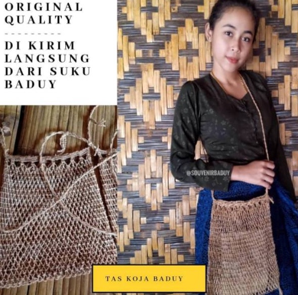 Promo Gembira  Souvenir Baduy Tas Koja Etnik Suku Baduy