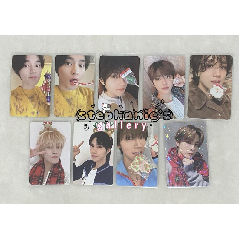 PC Pink Christmas NCT Dream WayV Haechan Jaemin Jisung Chenle Ten Kun Hendery Yangyang