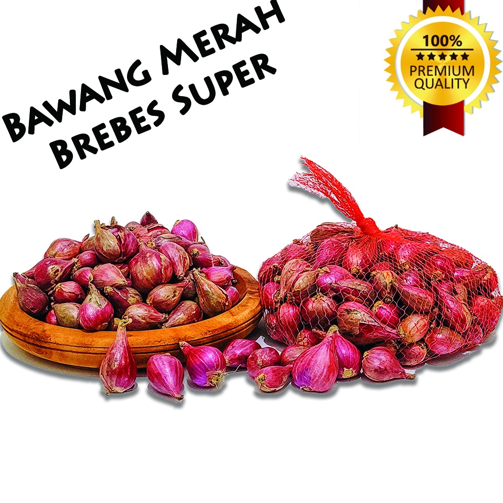 

READY STOK Bawang Merah Brebes Ukuran Super Pilihan 1kg