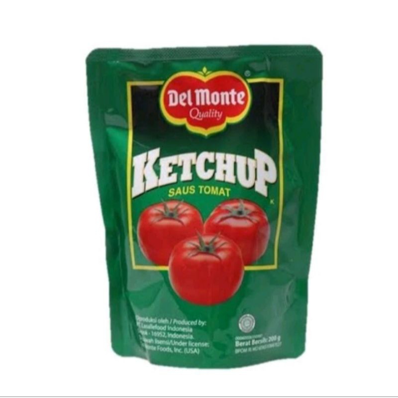 

Saus Tomat Merk Del Monte Pouch 200gr & 500gr