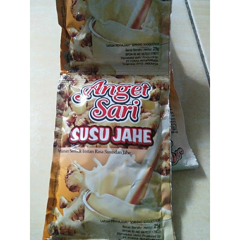 

Susu jahe anget sari rncng