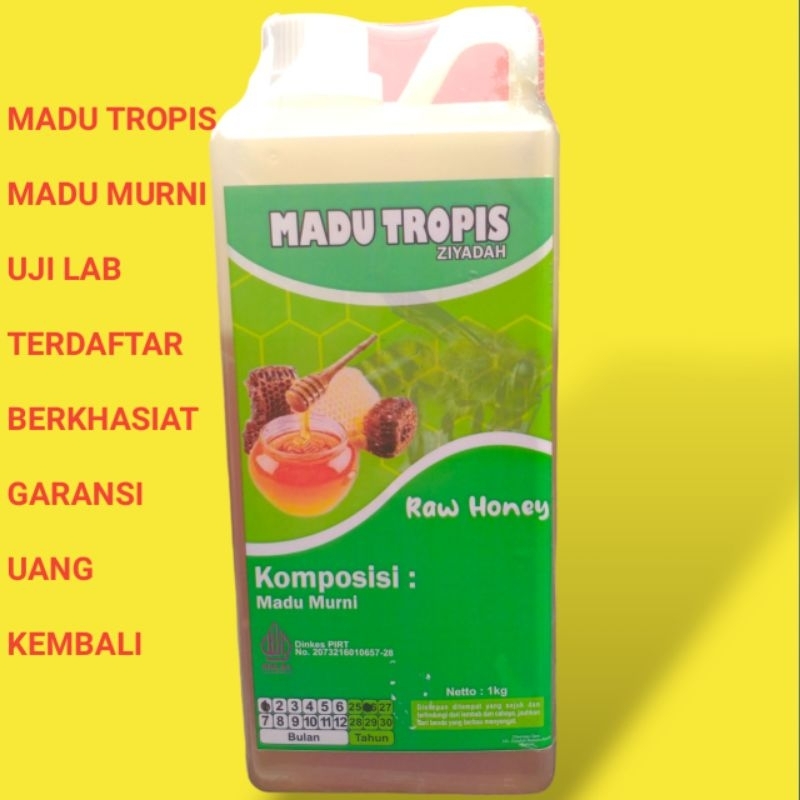 

MADU TROPIS MADU MURNI HUTAN TROPIS 1KG