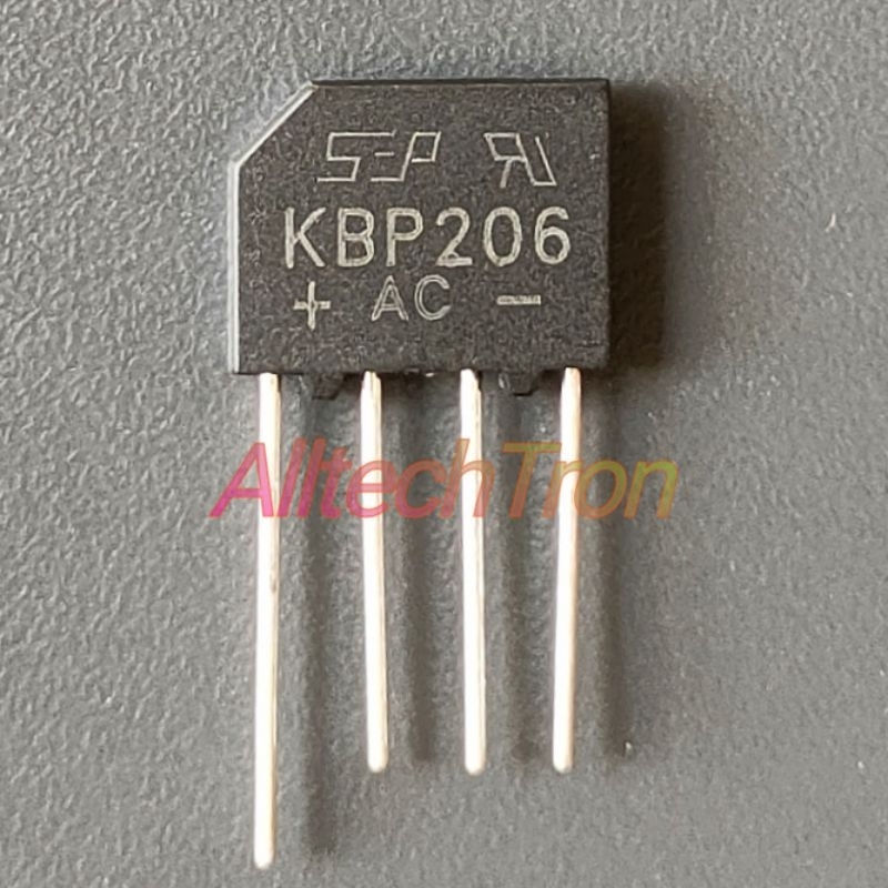 KBP206 KBP206G KBP 206 SEP DIODA BRIDGE 2A 50V-1000V Original DIP DIP-4