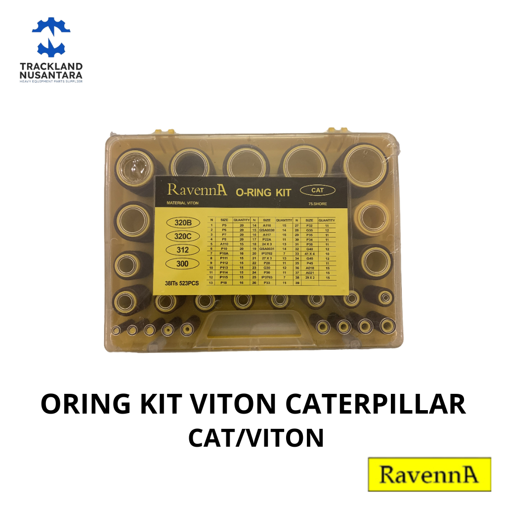 RAVENNA Oring Kit Oring Seal Oring Box Excavator Caterpillar Viton