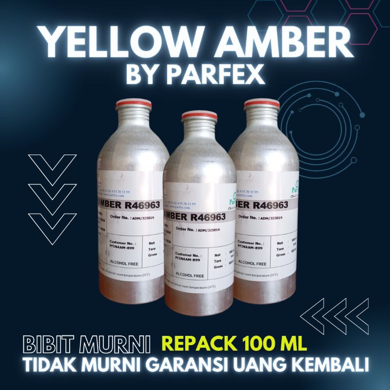 Bibit Parfum 100ml Repack / Bibit Parfum Yellow Amber / Bibit Parfum Parfex