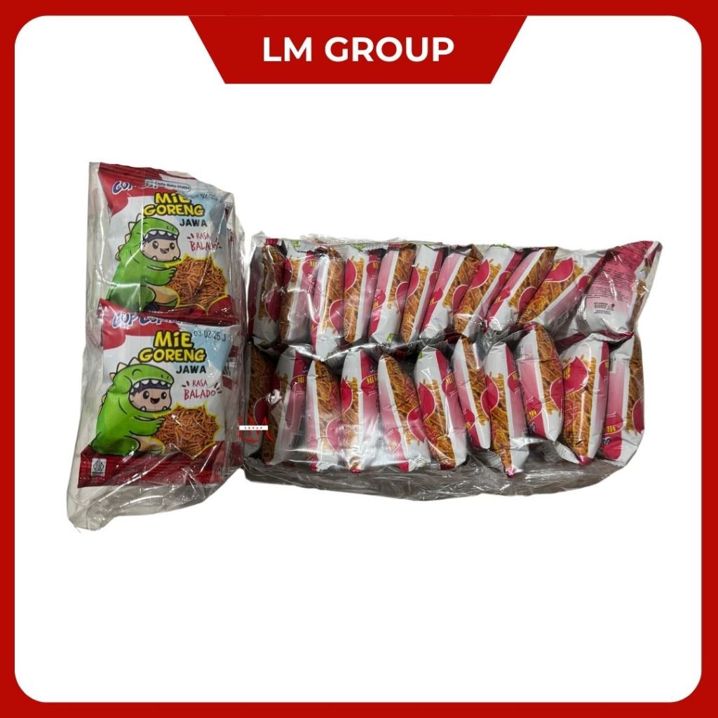 

Mie Goreng/Mie Kocok Jawa Makanan Ringan Mi 1 Pack 20 pcs @8gr