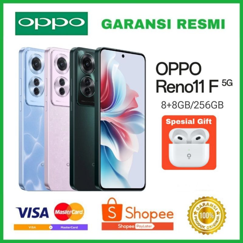 OPPO Reno11F 5G Ram 8+8GB/256GB GARANSI RESMI