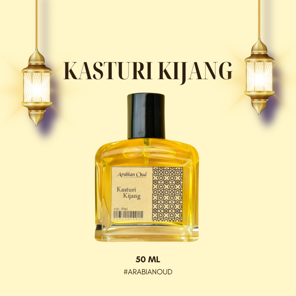 Kasturi Kijang | Parfum ARABIAN OUD | Parfum Juansha | Parfum EDP | Parfum Travel | 50ml