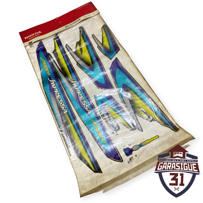 Sticker Striping Liat Body Astrea Impressa Original