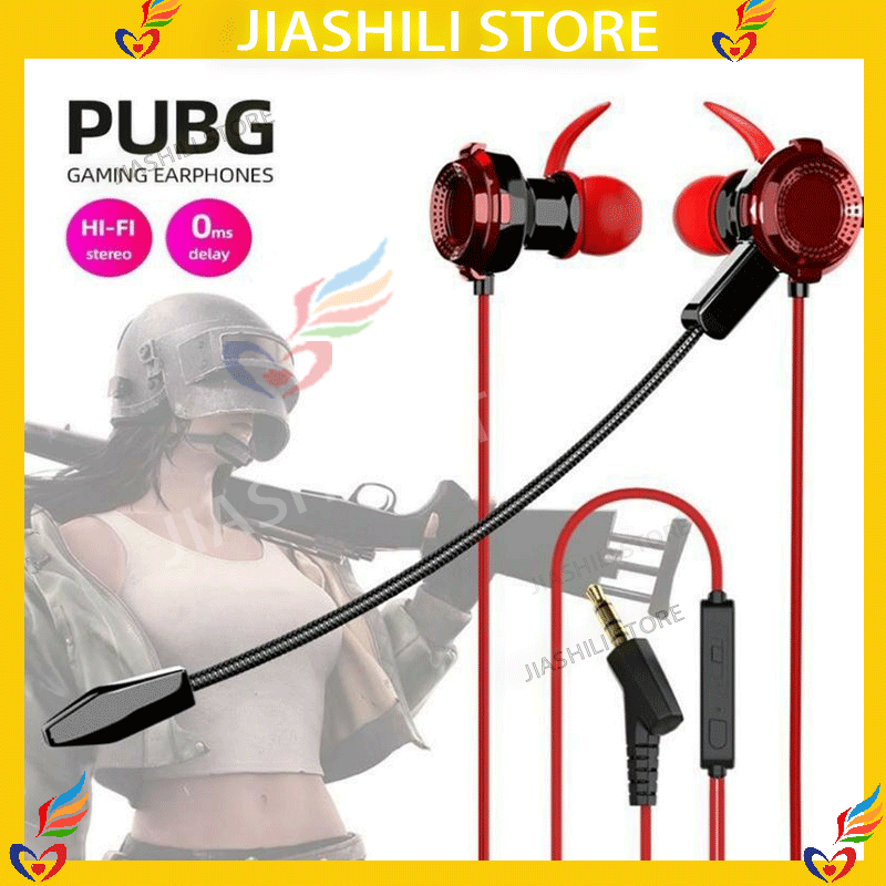 Jiashili Headset gaming /headset games for mic  /Super Bass Stereo Dengan Microphone Noise Cancellin