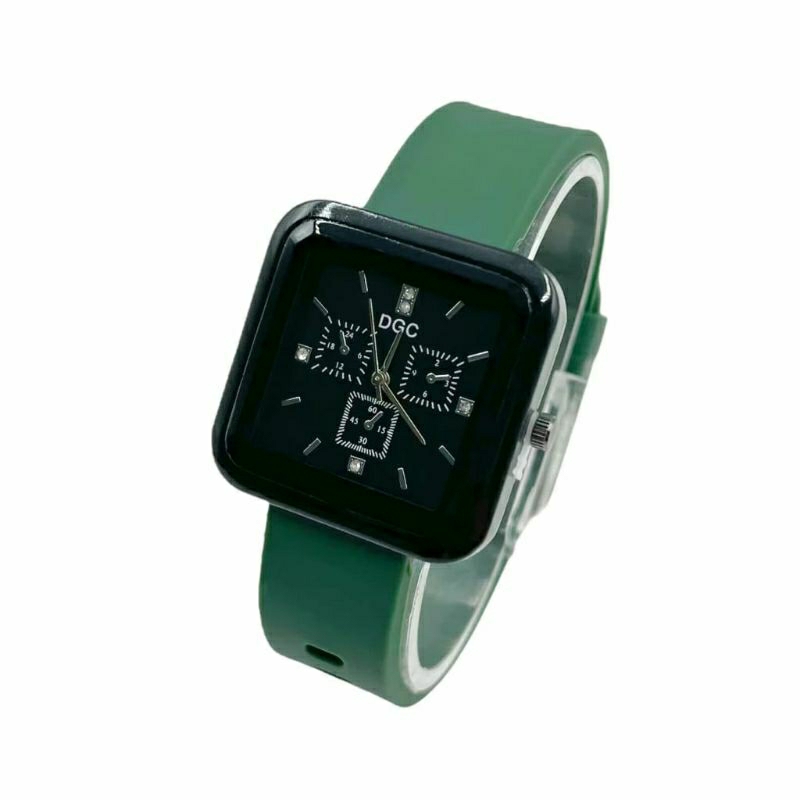 COD Mewah Jam Tangan Wanita & Pria Terlaris Analog Korea Silicon Fashion Stylish Keren