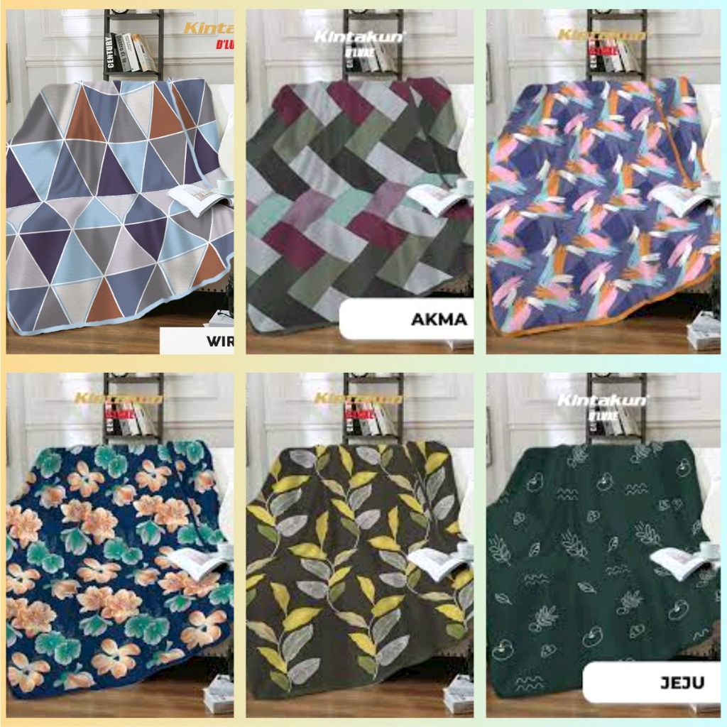 Kintakun Selimut Flannel 160 x 200 / Kintakun Selimut Bulu Halus Uk. 160x200 / Kintakun Selimut 160x
