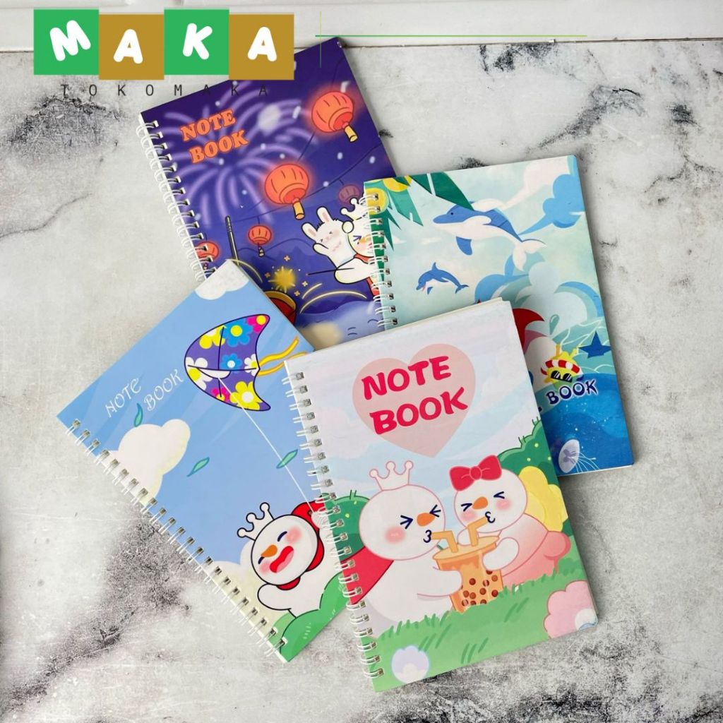 

BUKU NOTEBOOK SPIRAL MIXUE BK-1142 buku tulis bergaris buku catatan bergaris kecil buku latihan buku perlengkapan alat tulis kantor sekolah