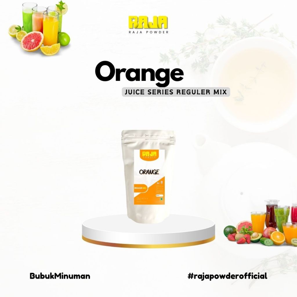 

Bubuk Jeruk Bubuk Minuman Orange Powder 500 gram