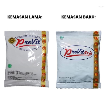 

SUSU KAMBING ETAWA PROVIT PLUS ROYAL JELLY HARGA 1 SACHET 20 GR 100% ORIGINAL