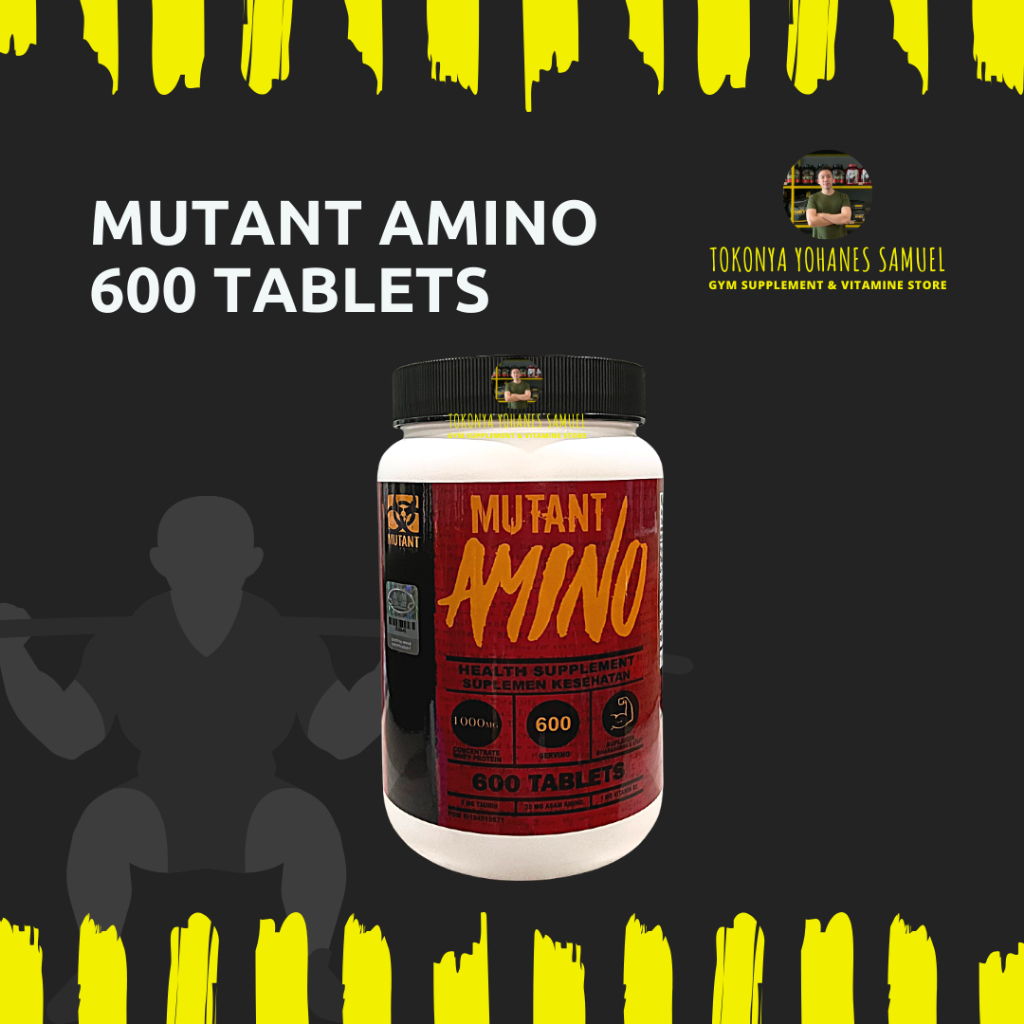 Mutant Amino 600 tablet (New Look)