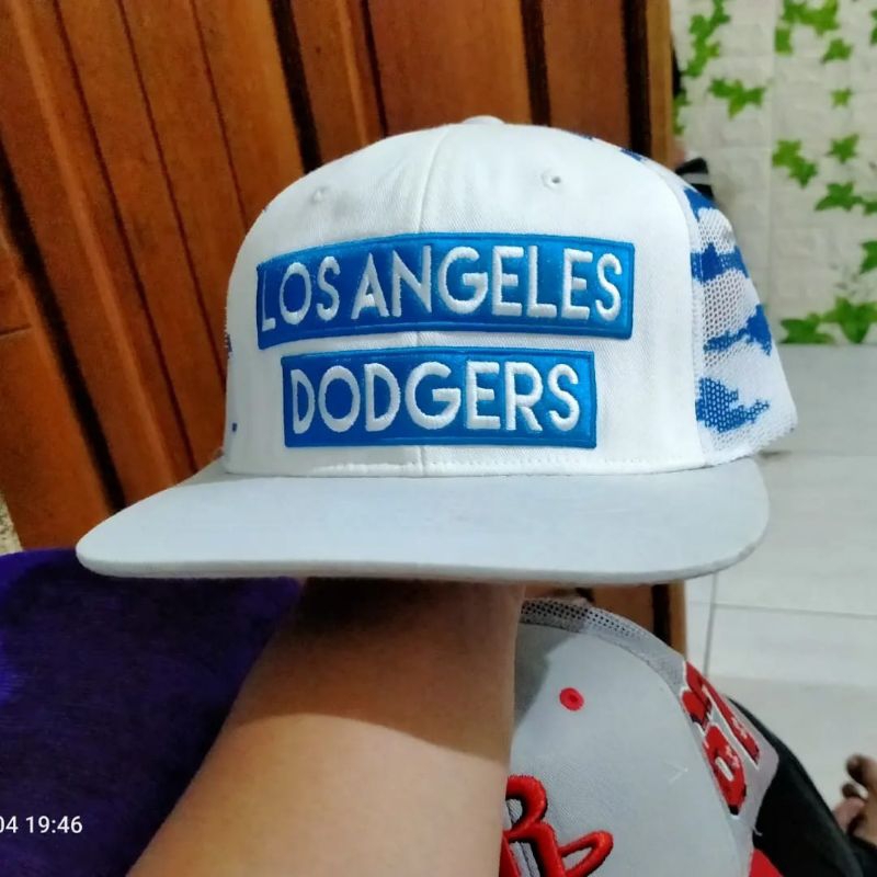 trucker hat MLB L4 dodgers original second