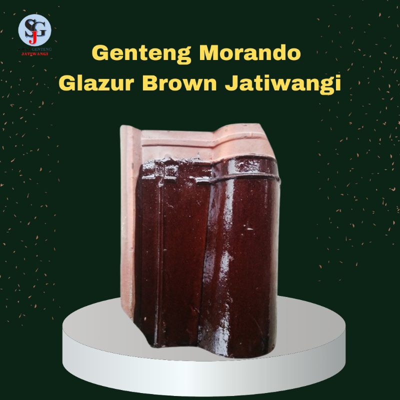 Genteng Morando Glazur Brown Jatiwangi - Genteng Morando Jatiwangi