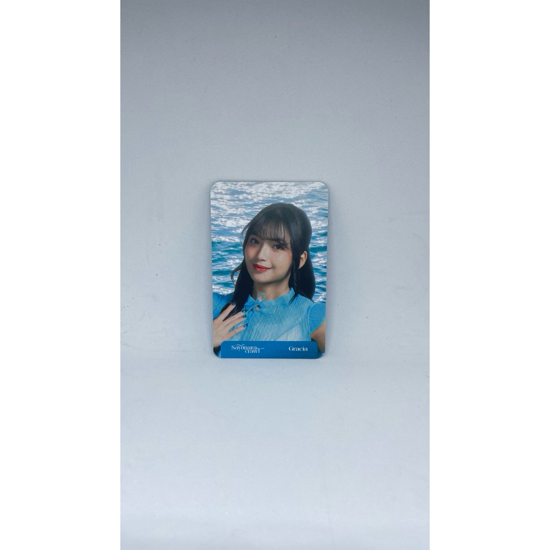 photocard pc gracia jkt48 sayonara crawl