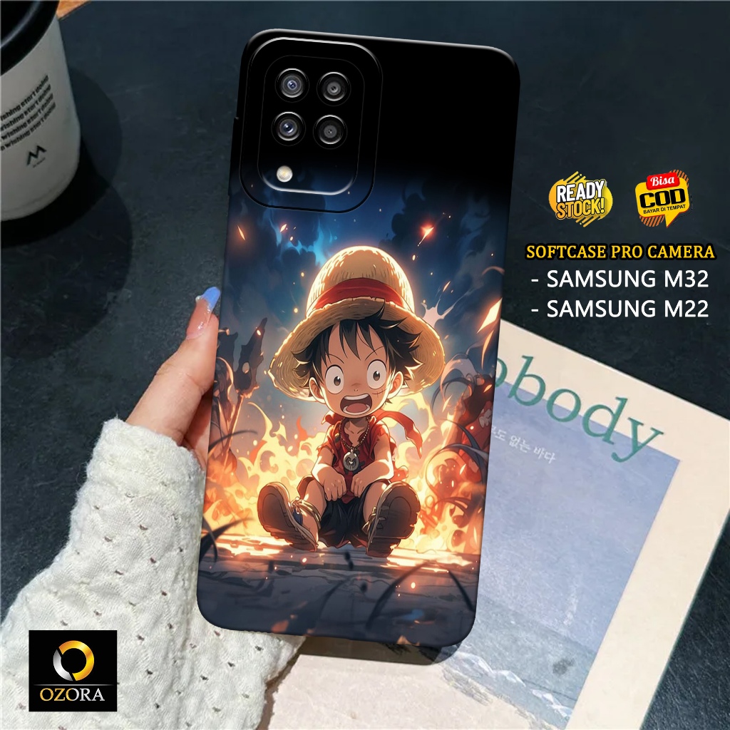 OZORA - Case SAMSUNG M32 / M22 Terbaru Fashion Case ANIME Casing SAMSUNG M32 / M22 Aksesoris Handpho