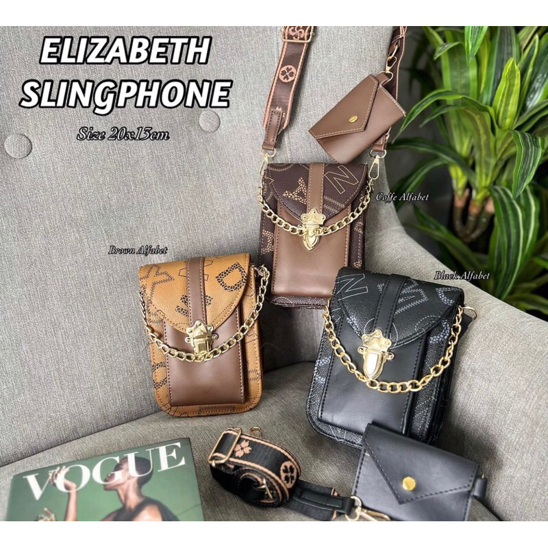 tas wanita|tas selempang|ELIZABETH SLINGPHONE