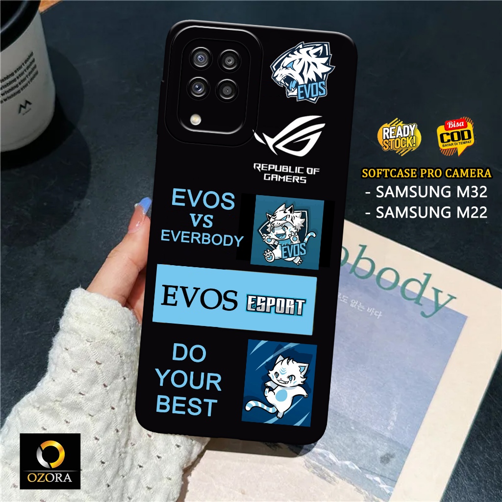 OZORA - Case SAMSUNG M32 / M22 Terbaru Fashion Case GAMERS Casing SAMSUNG M32 / M22 Aksesoris Handph