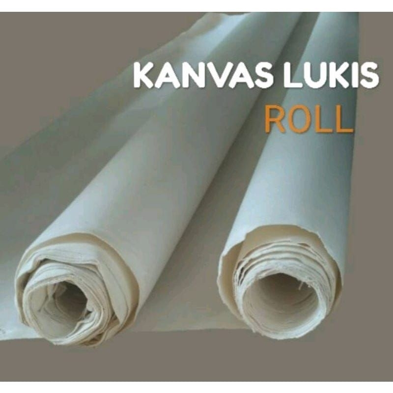 

KANVAS LUKIS ROLL UKURAN 100X300 CM SIAP PAKAI