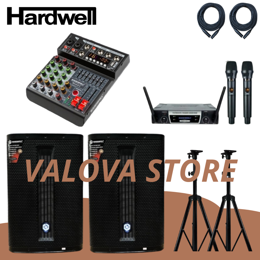 Paket 11 soundsystem outdoor HARDWELL Ultra 15 PRO + HARDWELL Reverb 4