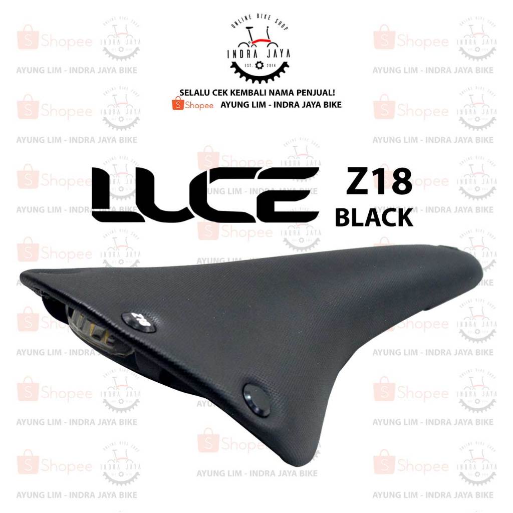 SADEL - LUCE SADDLE Z18 - BLACK