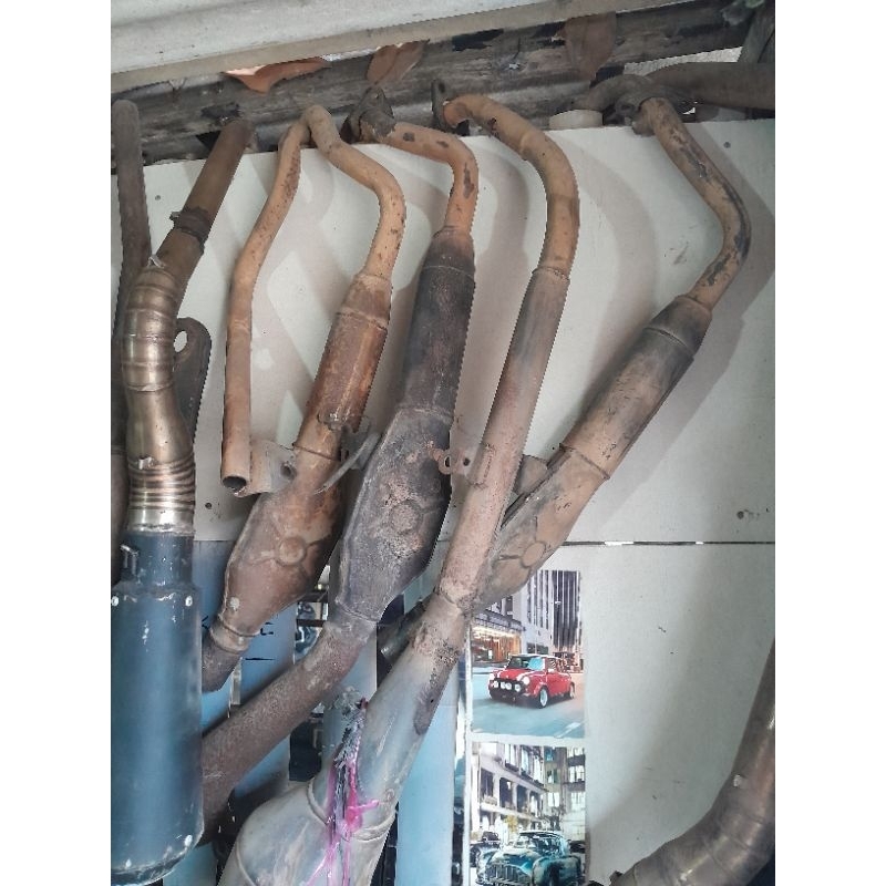 leher knalpot original cbr 150r K45A