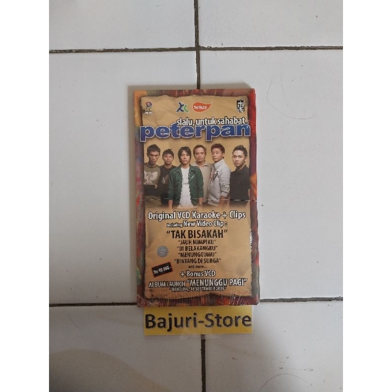 VCD Peterpan/Double Disc/Tak Bisakah/Mungkin Nanti/Eks Peterpan/Segel/Band Noah