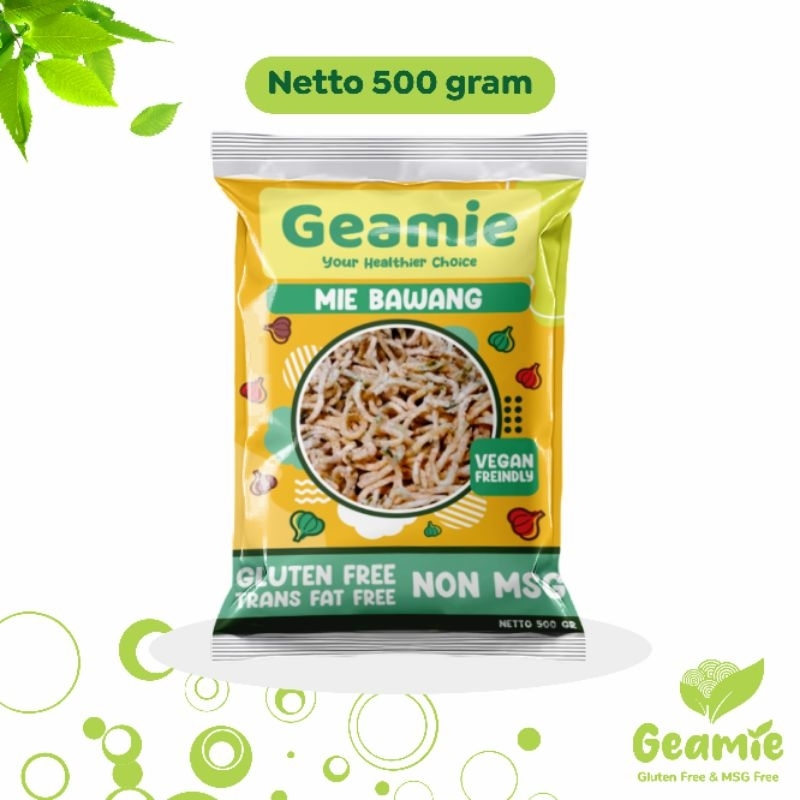 

Geamie Snack Mie Bawang Gluten Free 500gr