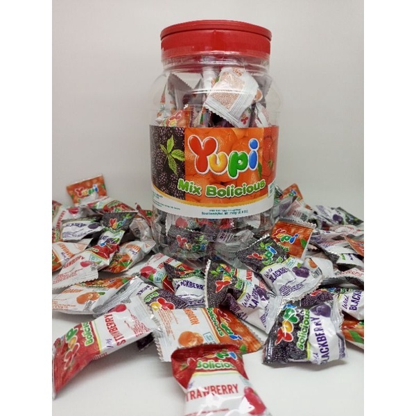 

Yupi Toples mix bolicious 250gram