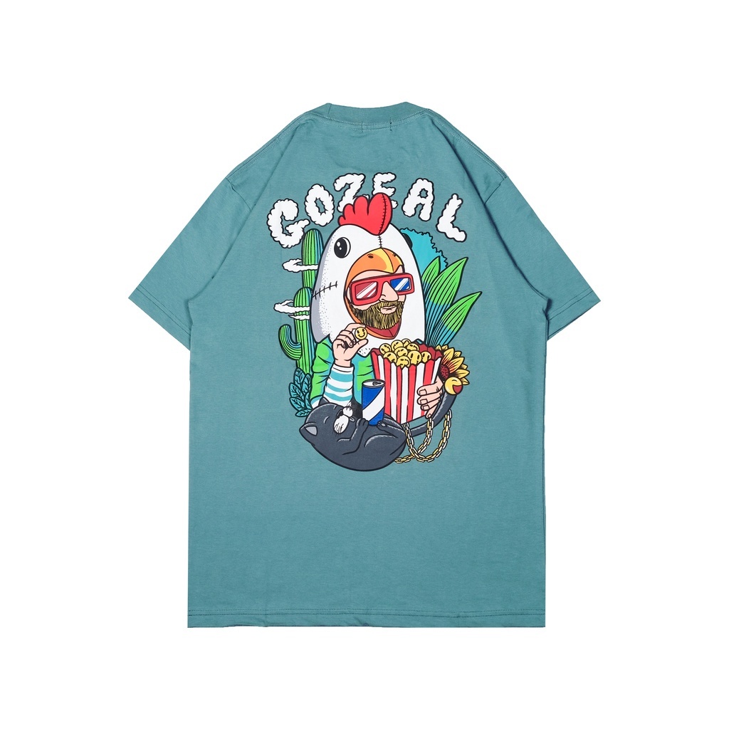 Gozeal | Tees | Popcorn / Kaos Distro Pria Wanita