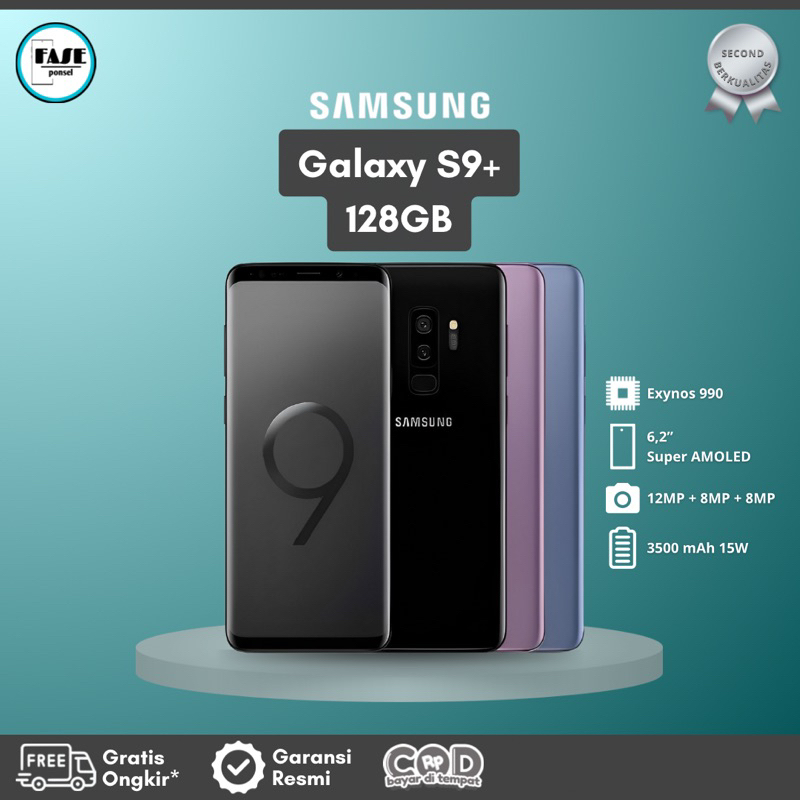 Samsung Galaxy S9 Plus 128GB Resmi Sein Second Bekas S9+