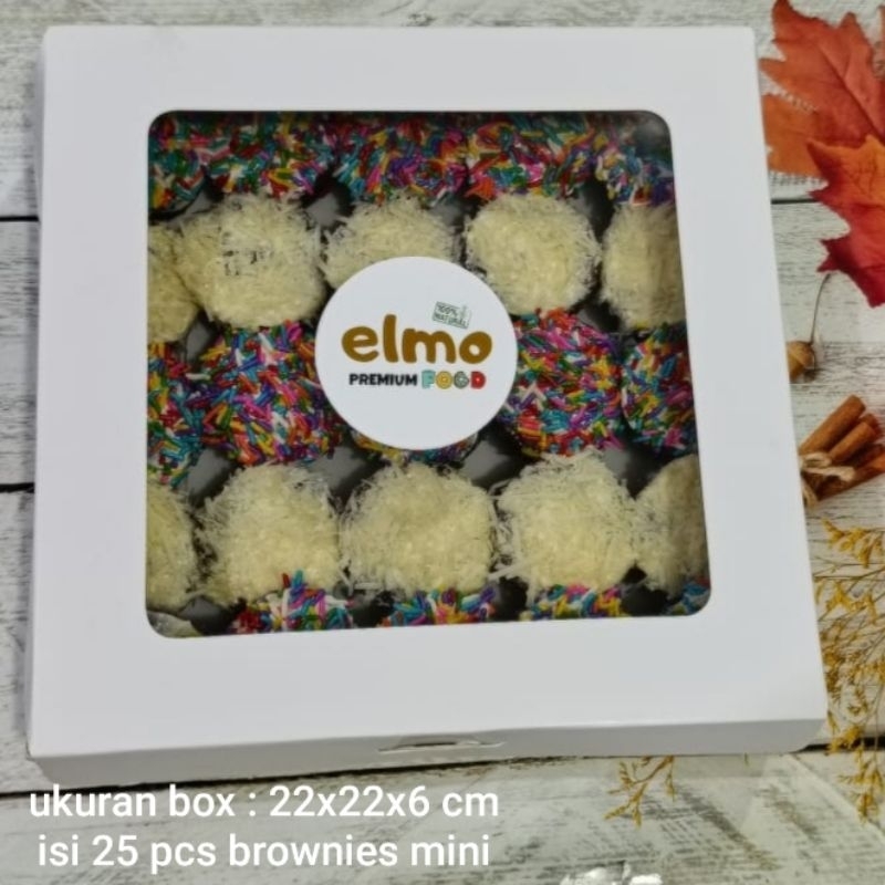 

Hamper Brownies Kukus Mini kue arisan kue ulang tahun khusus instant kurir